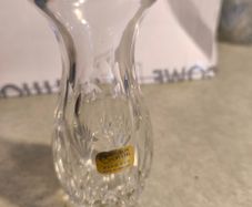 Dublin crystal small bud vase