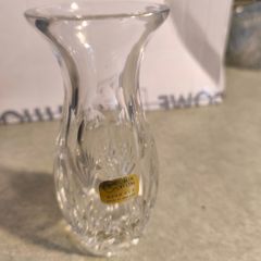 Dublin crystal small bud vase