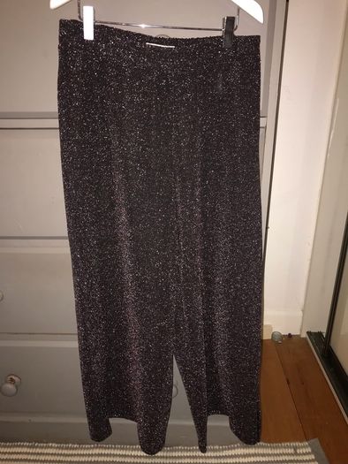 ICHI - Wide Leg Sparkly trousers
