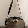 black round mirror with strap Image 5
