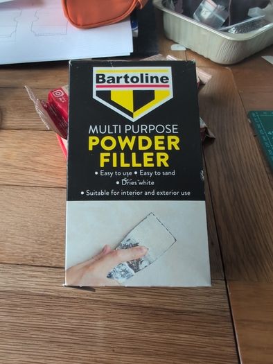 DAS terracotta clay and powder filler