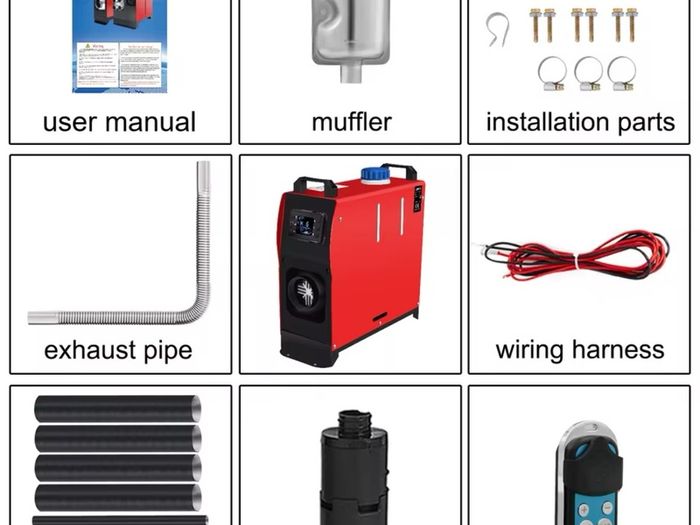 5kw Portable diesel heater 12v