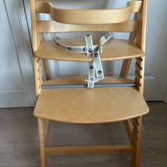 Roba wooden adjustable high chair kids toddler