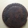 1693 William  and Mary Plain Edge Half Penny Image 4