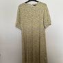 M&S yellow mix floral  dress size 16 - New Image 2