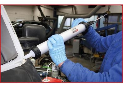 KS Tools 980.3000 Hand operated mastic gun, 600 ml, 480mm