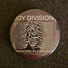 Joy division, pin back button badge.