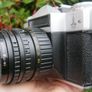 Vintage  Zenit E Point And Shoot Film Camera Silver Tested Image 5