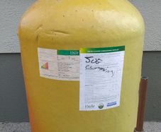 Insulated copper water cylinder / immersion tank