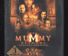 The Mummy Returns 2 Disc Widescreen DVD staring Brendan Fraser and Rachel Weisz