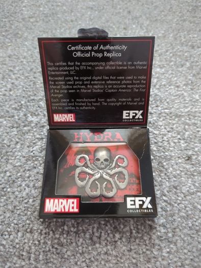 Marvel Captain America First Avenger Hydra Loot Crate EFX Collectibles Pin