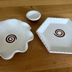 Stephen Pearce Pottery x 3 (New) ON HOLD