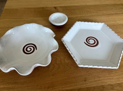 Stephen Pearce Pottery x 3 (New) ON HOLD