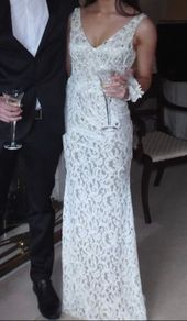 White lace Dress