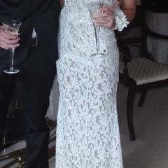White lace Dress