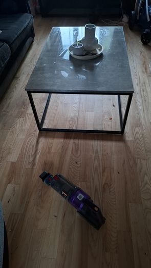 sofa with coffee table