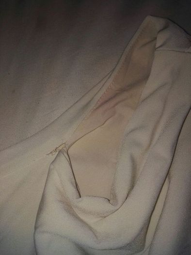 Cream And Camel Dress