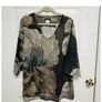 Ambria selection v-neck transparent blouse size UK18 EU46 Postage included Image 2