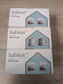 Habitat fine china mugs