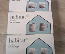Habitat fine china mugs