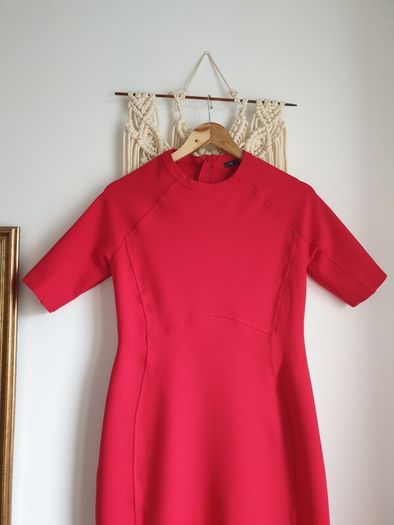 M&s Red Dress Size Uk 12