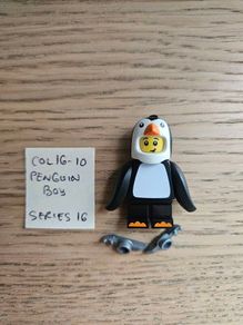 lego col16-10 penguin boy, collectible series 16