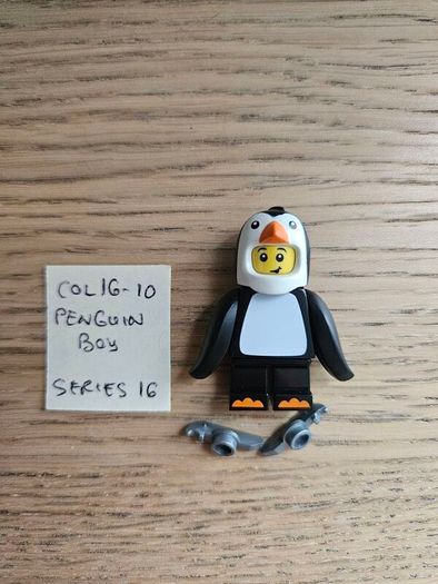 lego col16-10 penguin boy, collectible series 16