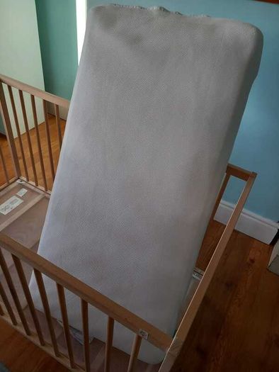 Cot Bed and Deluxe Foam Mattress