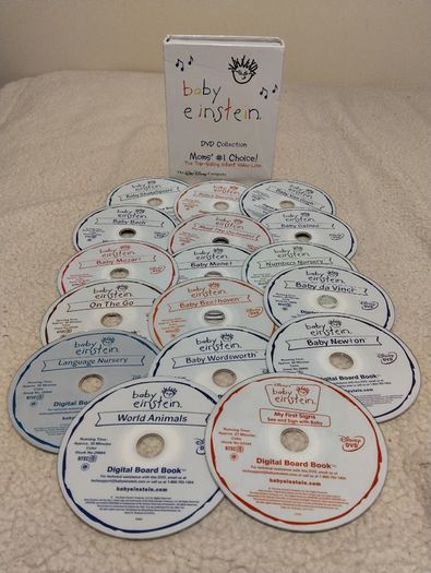 Baby Einstein 17 DVD,s Collection Moms no1 Choice