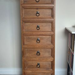 Tall boy 7-drawer unit