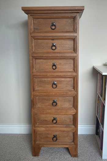 Tall boy 7-drawer unit