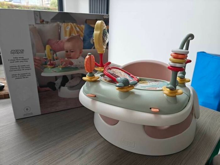 Mamas and Papas Baby Floor Seat - pink