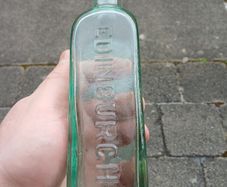 Edinburgh Symington essence coffee and chicory vintage bottle