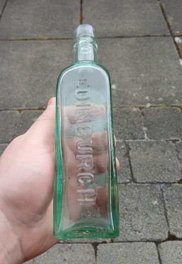 Edinburgh Symington essence coffee and chicory vintage bottle