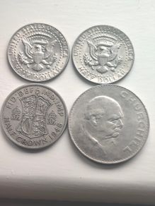Group of 4 coins