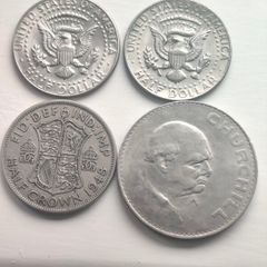 Group of 4 coins