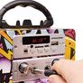 SALE | 3rd Gen Portable Bluetooth Speaker with Karaoke Mode and Microphone, FM Radio and USB SD Reader (Model 12 AND Lights USB Image 2