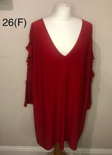Joanna Hope red blouse  (size 26)