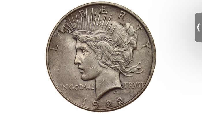 Peace Dollar 1922