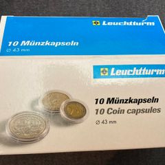 Lighthouse coin capsules inner diameter  43 mm