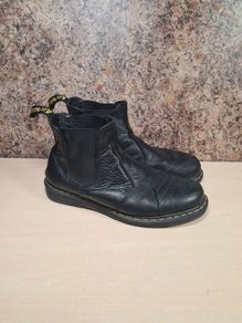 Mens Dr Martens 2976 Chelsea Boots  Black Leather Size Uk 11 Eu 46