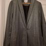 Vila Fadora Silver Metallic Blazer - Size 10 Image 4