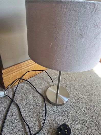 Pink table lamp