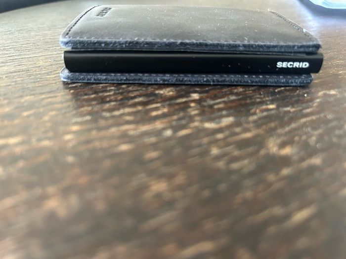 Secrid Slimwallet RFID Wallet Black Card Holder (Defect)