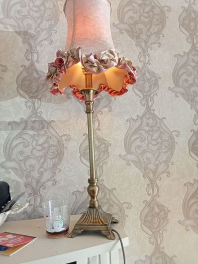 Large heavy lamp