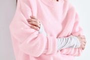 American Vintage pale pink sweater