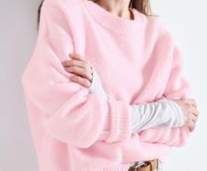American Vintage pale pink sweater