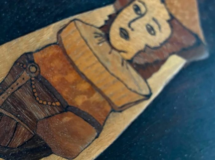 Pair Of Italian Marquetry Plaques