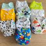 Reusable Cloth Nappies - AlvaBaby x10 Image 3