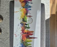 Painting London skyline